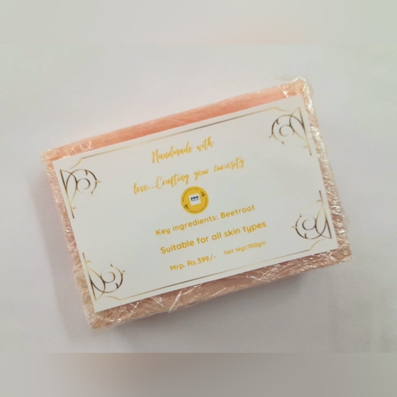 ARA Creations- Handmade and Organic Beetroot Soap for all Skin types. - Picture 3 of 6